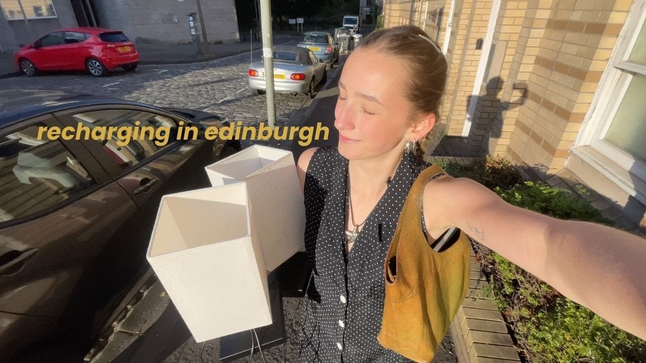 new beginnings in edinburgh: new flat, job hunting & calmness🧘‍♀️☕️🌟
