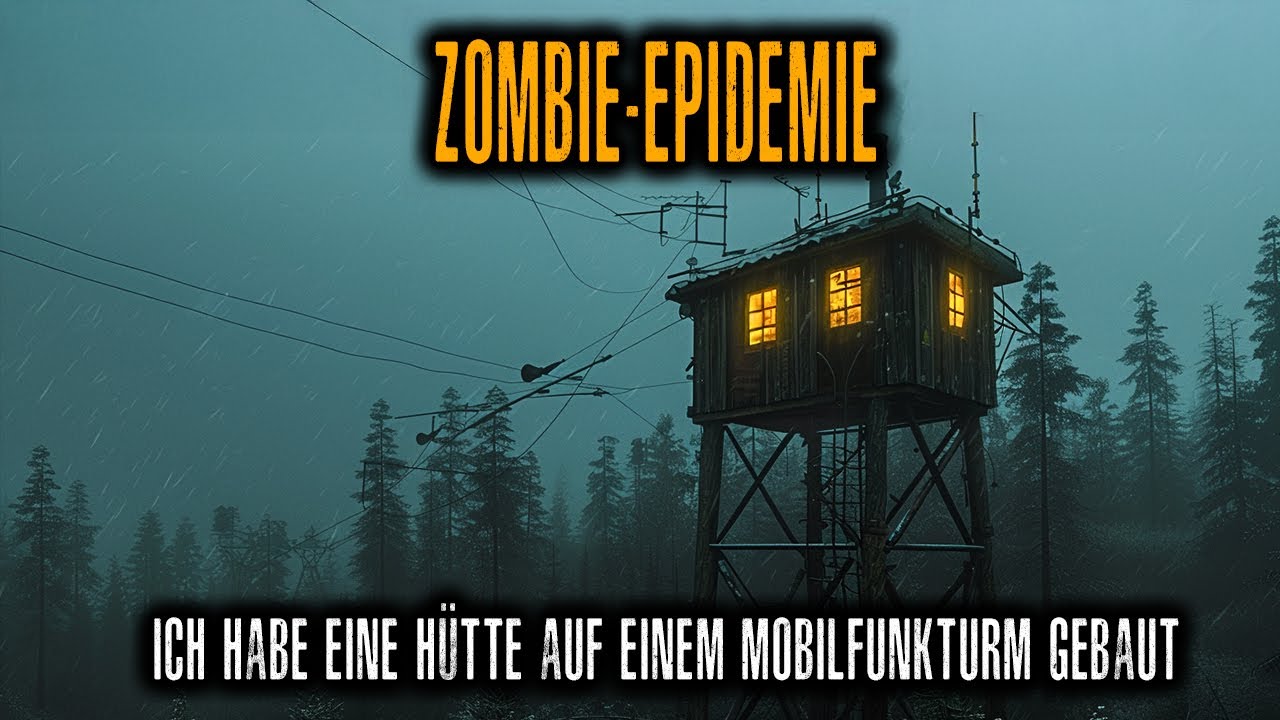 ZOMBIE-EPIDEMIE: Ich baute eine kleine Hütte auf einem Mobilfunkturm und überlebte den Harten Winter