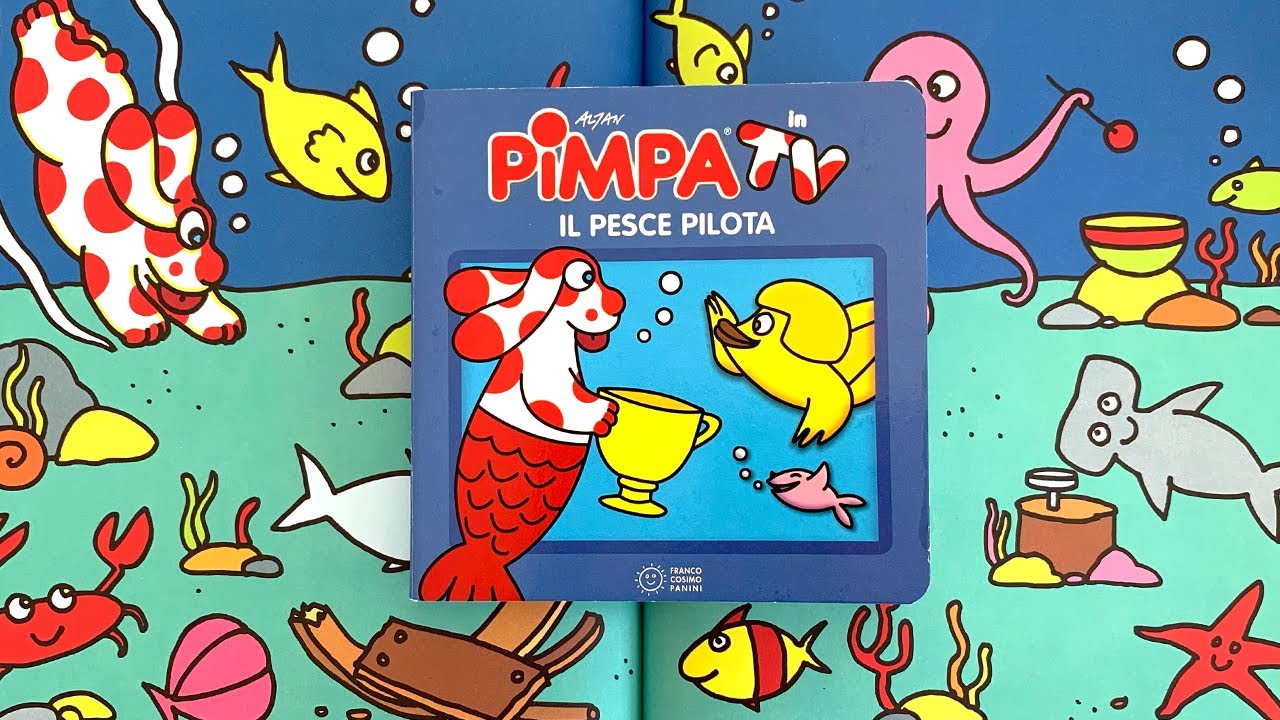 Pimpa in TV - Il pesce pilota [libro completo in italiano]