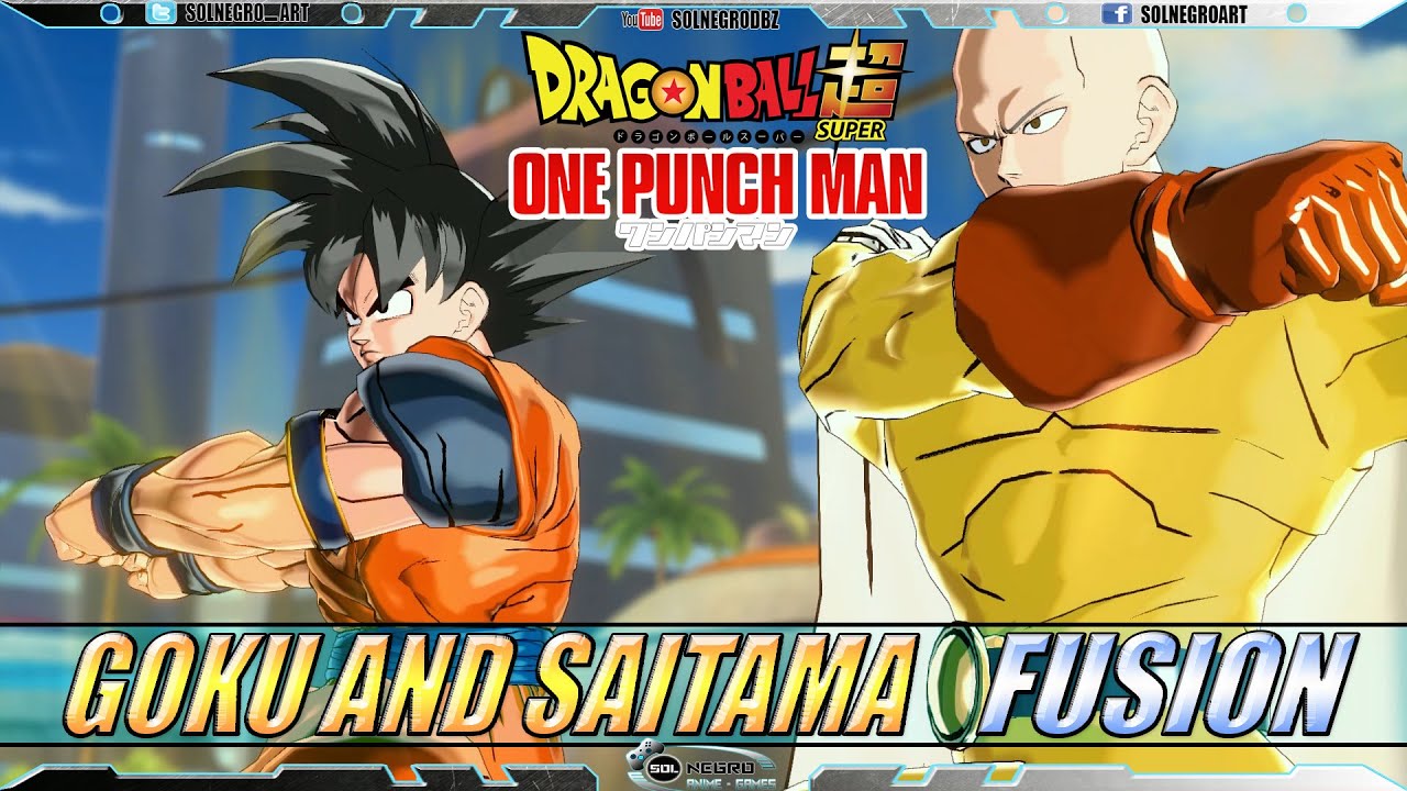 Goku and Saitama EX FUSION: Saitoku VS Lord Boros - Dragon Ball VS One Punch Man
