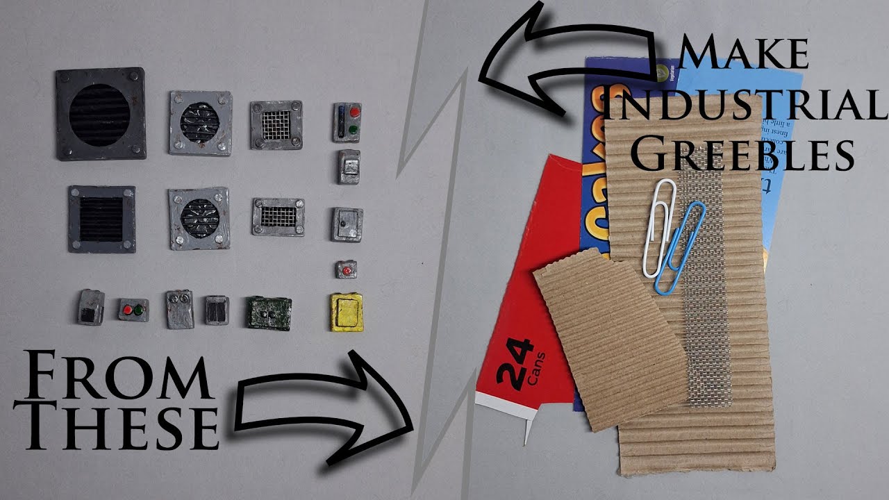 Scratchbuilding Industrial Greebles