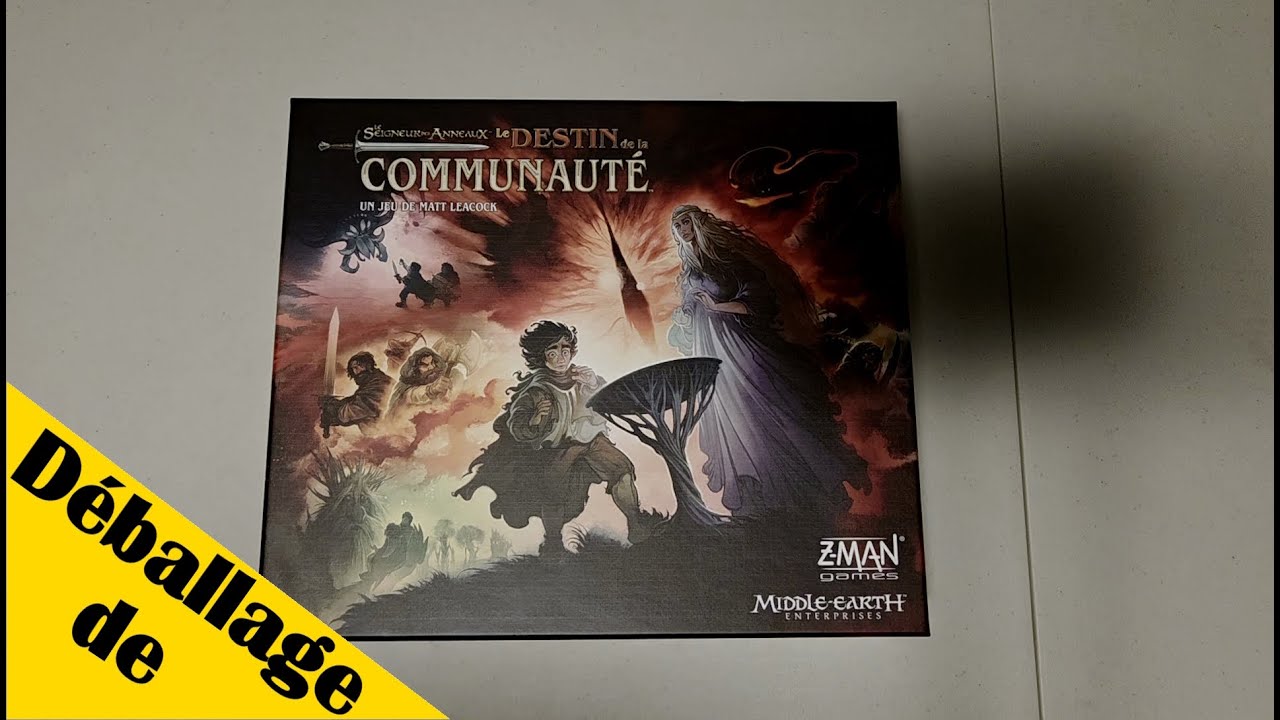Déballage de Le Seigneur des Anneaux - Le Destin de la Communauté