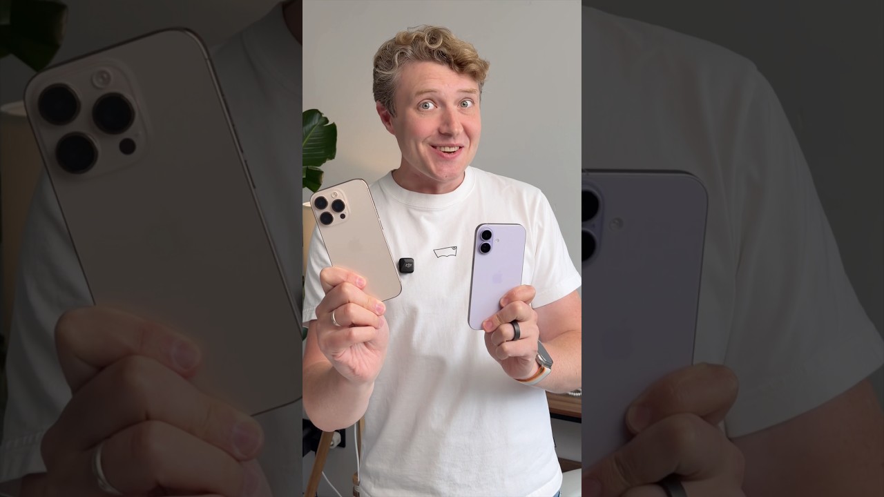 В чем разница iPhone 17 и 16 Pro