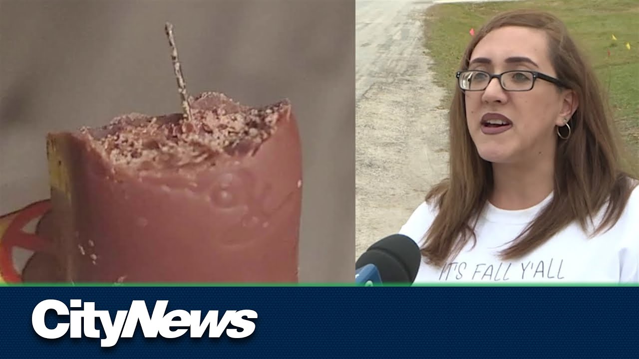 Mom finds needle in Halloween candy