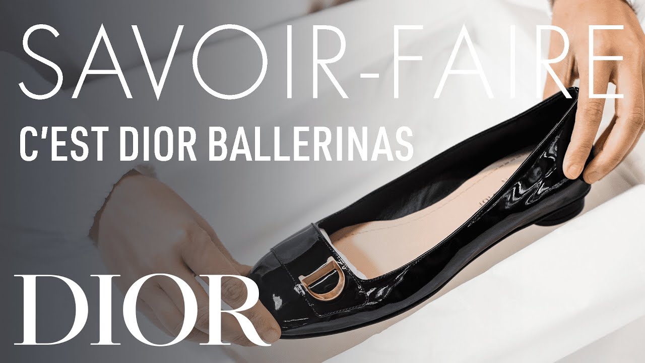 'C'est Dior' Ballerinas Crafted: Unveiling the Dance of Elegance