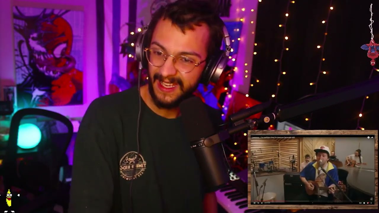 Musician REACTS to Lawrence - i’m confident that i’m insecure (acoustic-ish)