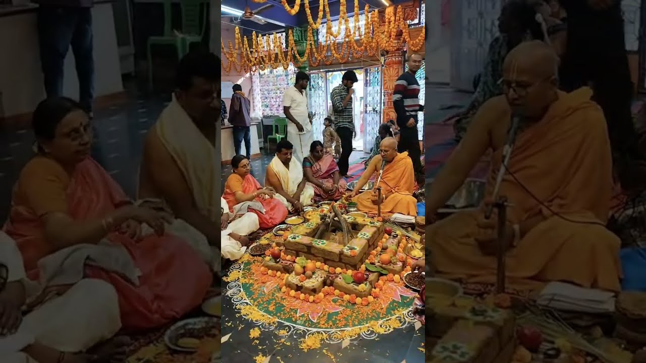 Sri Narasimha Homa, Ahobilam.