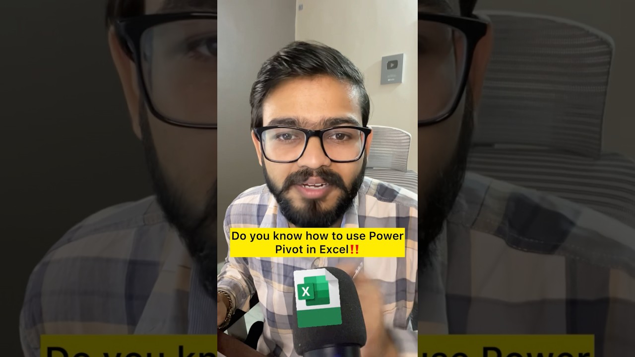 Знаете ли вы, как использовать Power Pivot в Excel‼️ #excel #exceltips #shorts