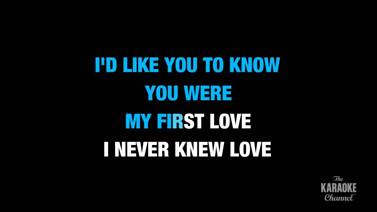From The Bottom Of My Broken Heart in the Style of 