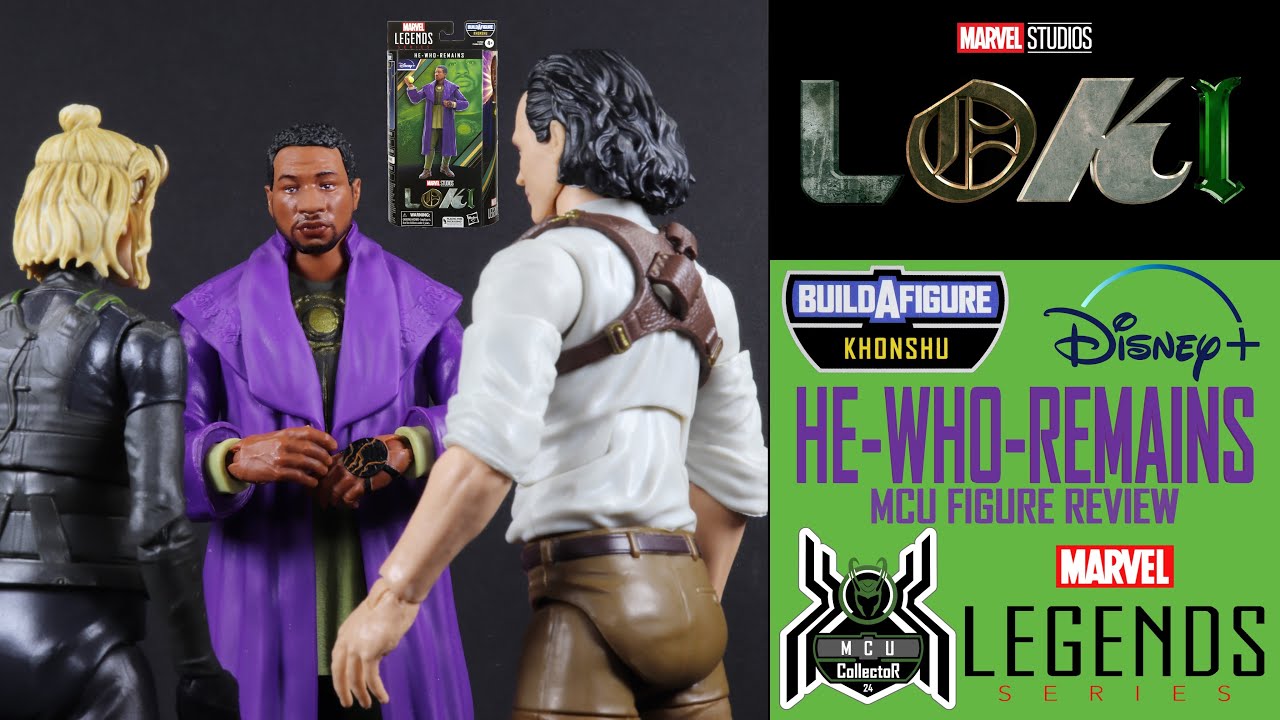 Marvel Legends HE WHO REMAINS Kang Loki Disney+ Konshu BAF Wave 4 MCU Figure Review