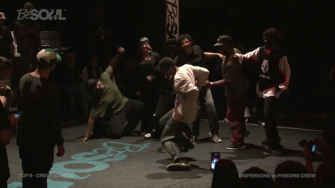 DISPERSONS vs PIGEONS CREW - TOP8 CREW VS CREW ALLSTYLES | BE SOUL BATTLES 2025