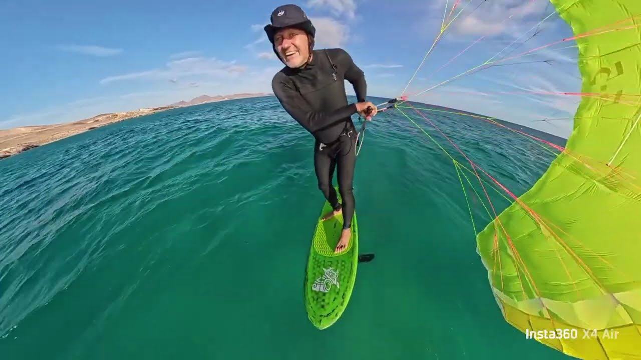Sotavento Parawing-Foiling, FOne Frigate 5,5 and the Hammerhead Shark 🦈