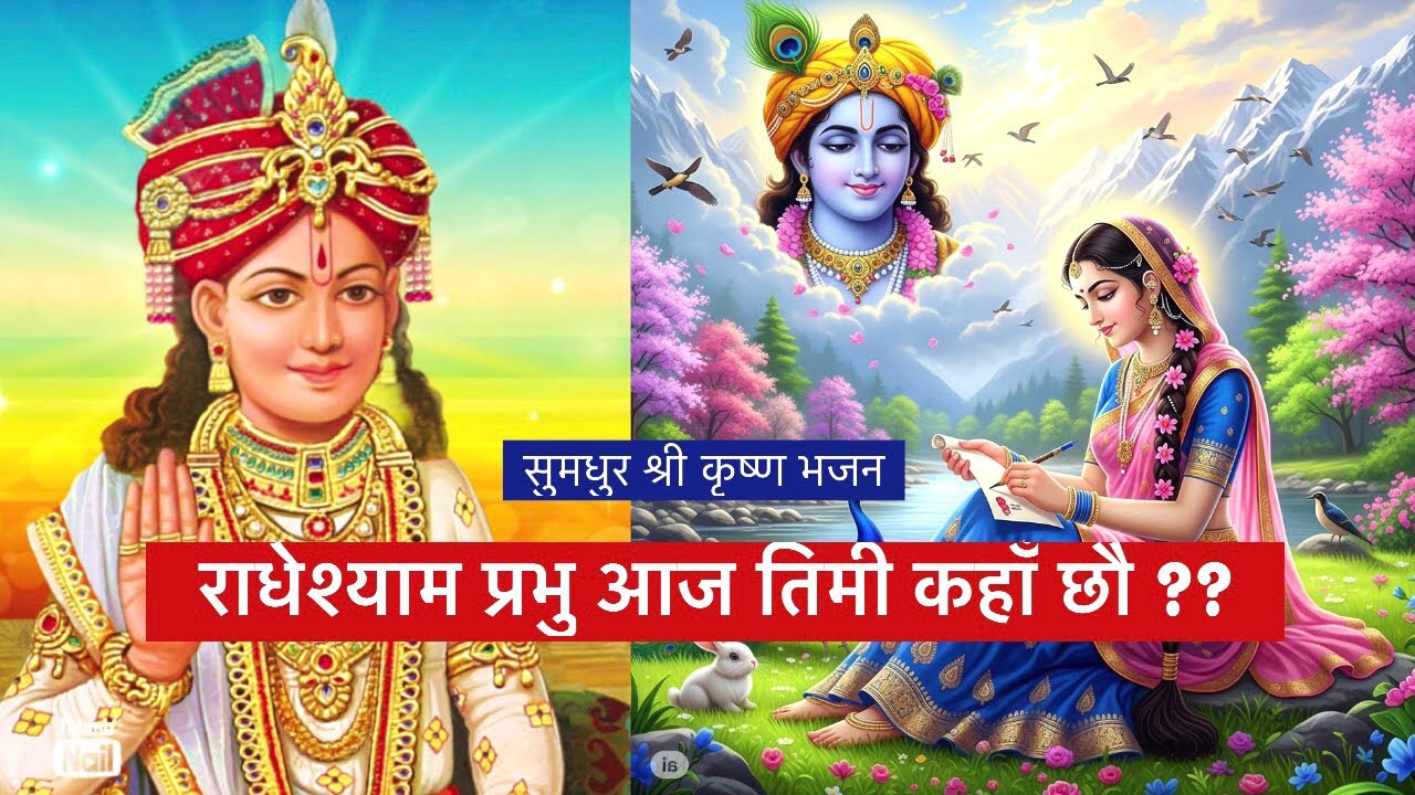 राधेश्याम प्रभु आज||melodious Shree Krishna Bhajan||