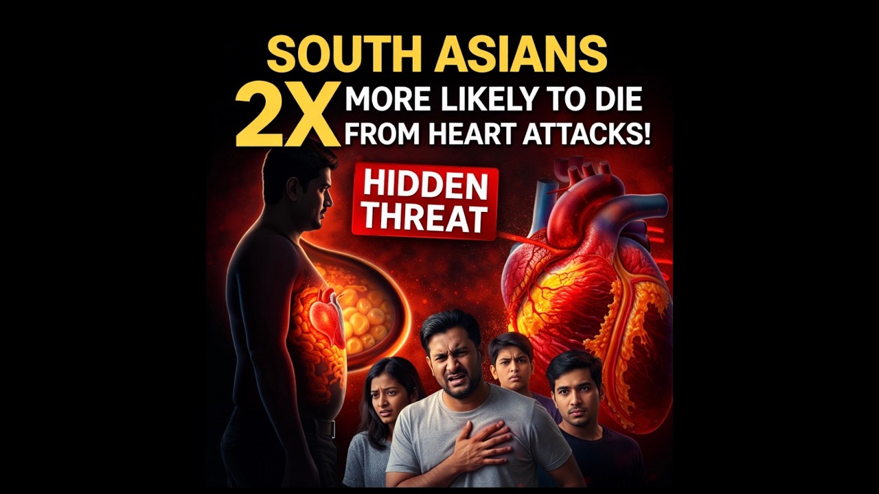 Video 245:  Why Do South Asians have a Higher risk of a  heart risk?