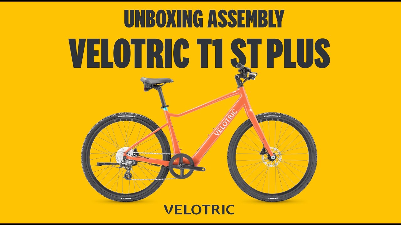 Velotric T1 ST Plus | How to unbox and assemble your T1 ST Plus