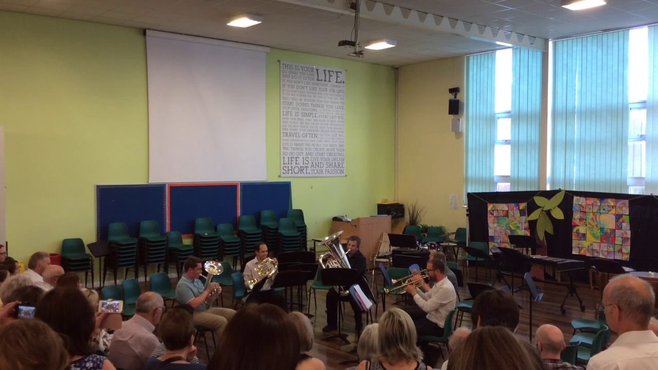 Performance from the  brass teachers