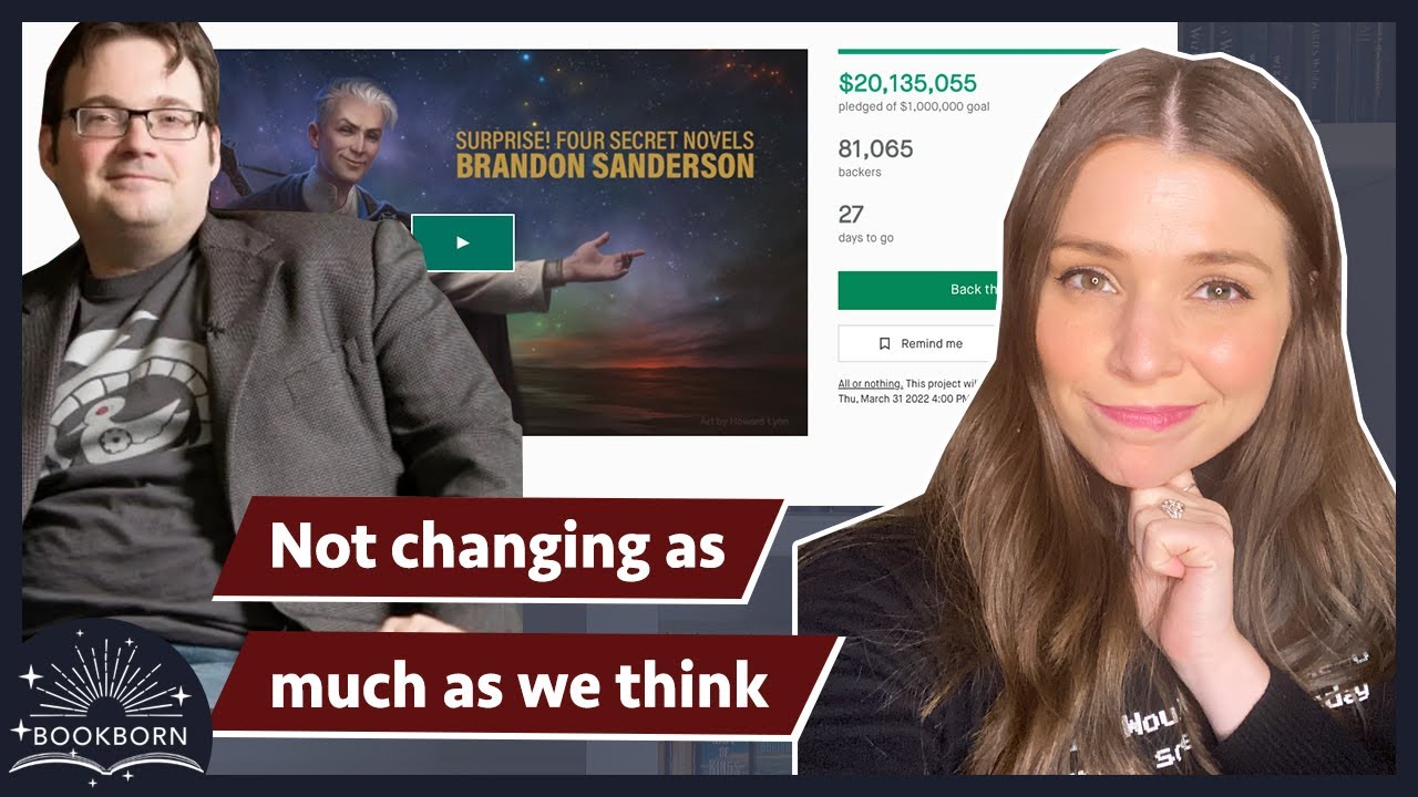 DEBUNKED: Sanderson's kickstarter is changing publishing forever