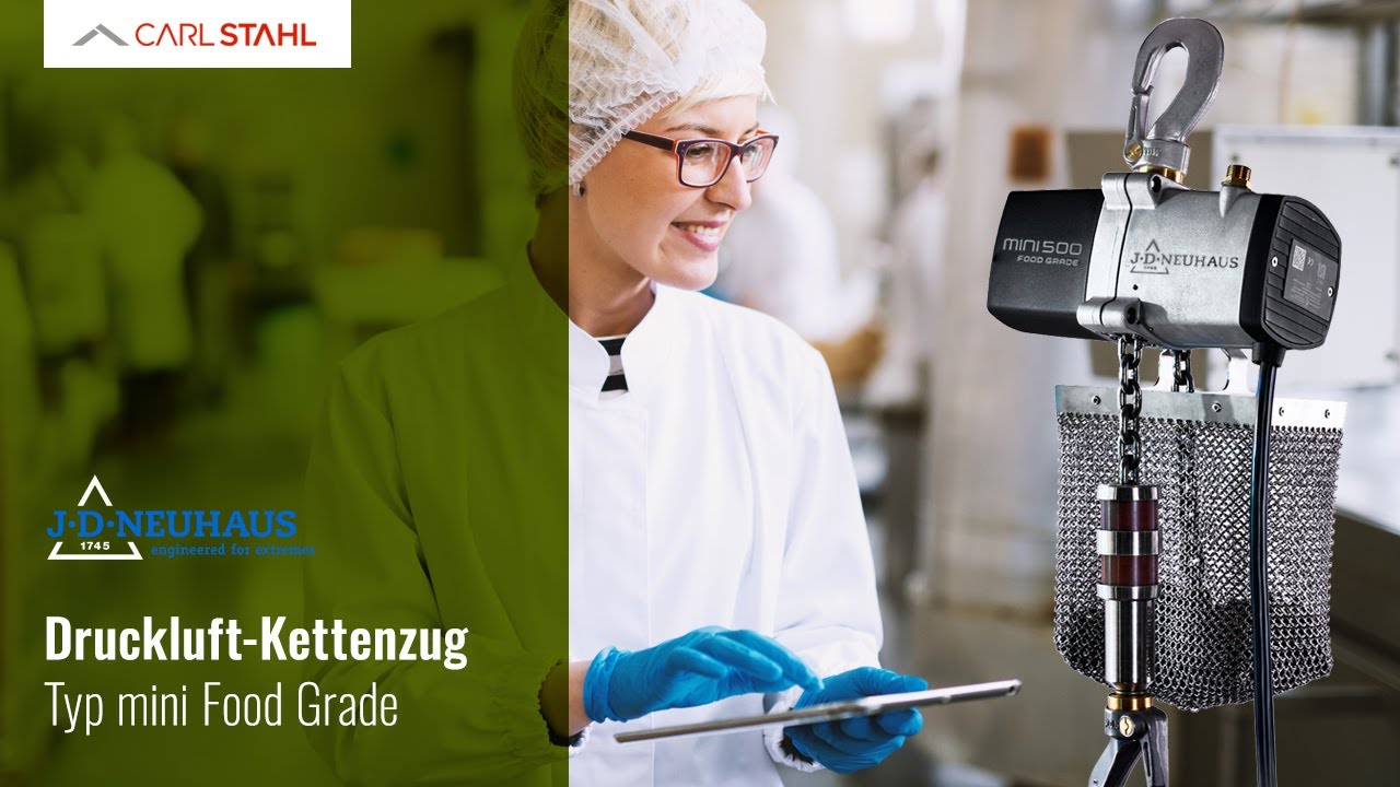 Der J.D. Neuhaus Mini Food Grade | Carl Stahl GmbH
