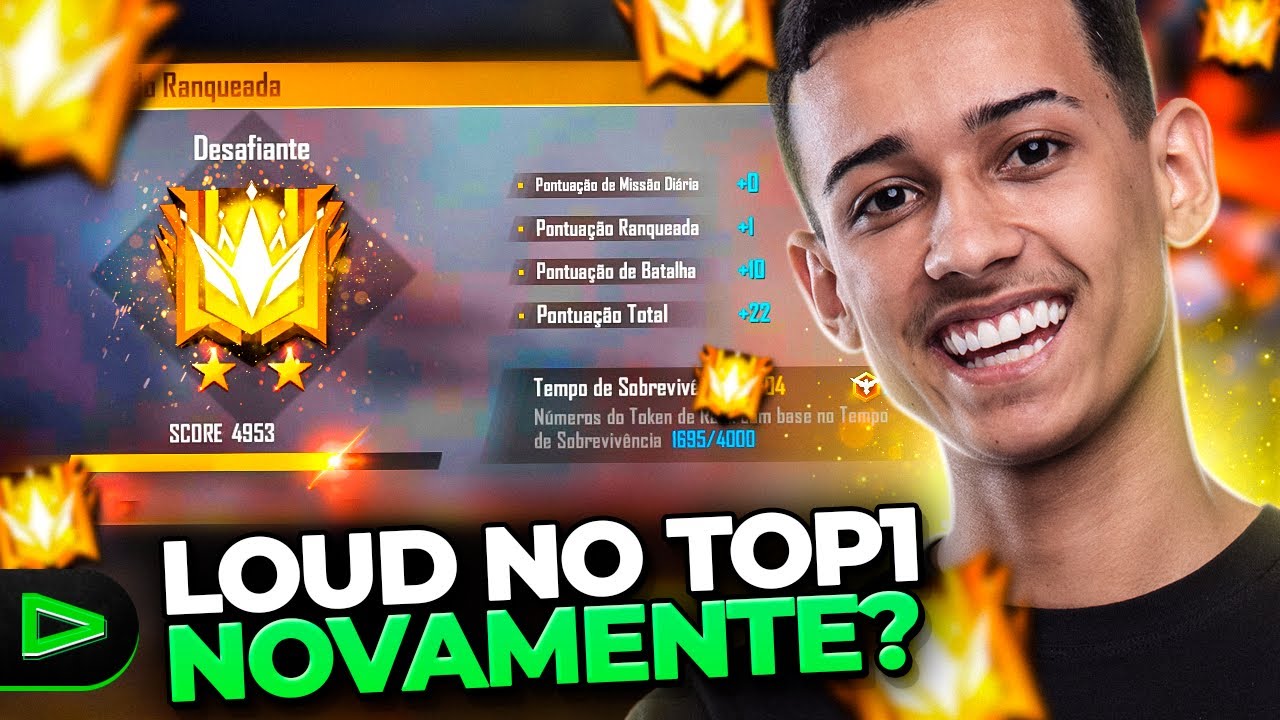 TOP 1 GLOBAL NO FREEFIRE!! SOU O MELHOR DO MUNDO??