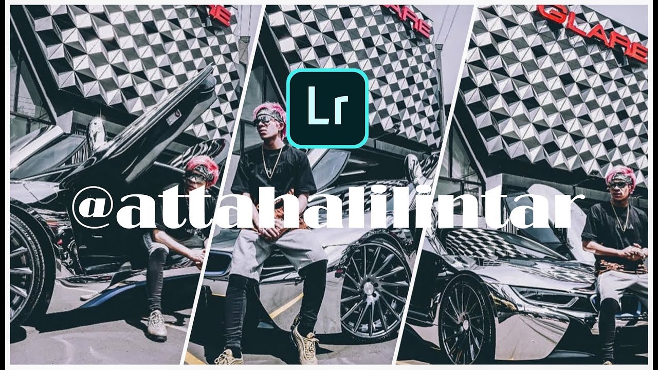 tutorial edit foto seperti @attahalilintar II lightroom cc mobile