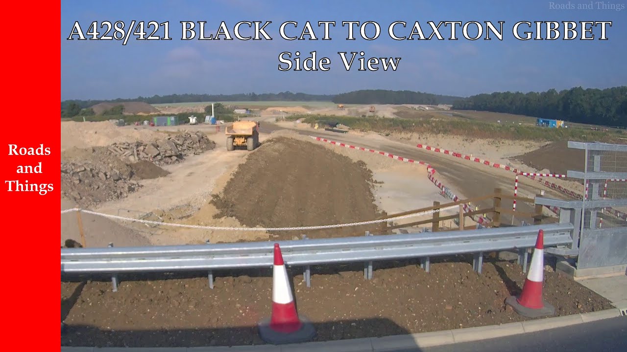 A428 Black Cat to Caxton Gibbet Improvemetns - Side View Film