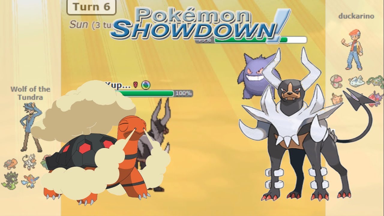 Hyper Offense Sun Team w/ Mega Houndoom - Pokemon Showdown
