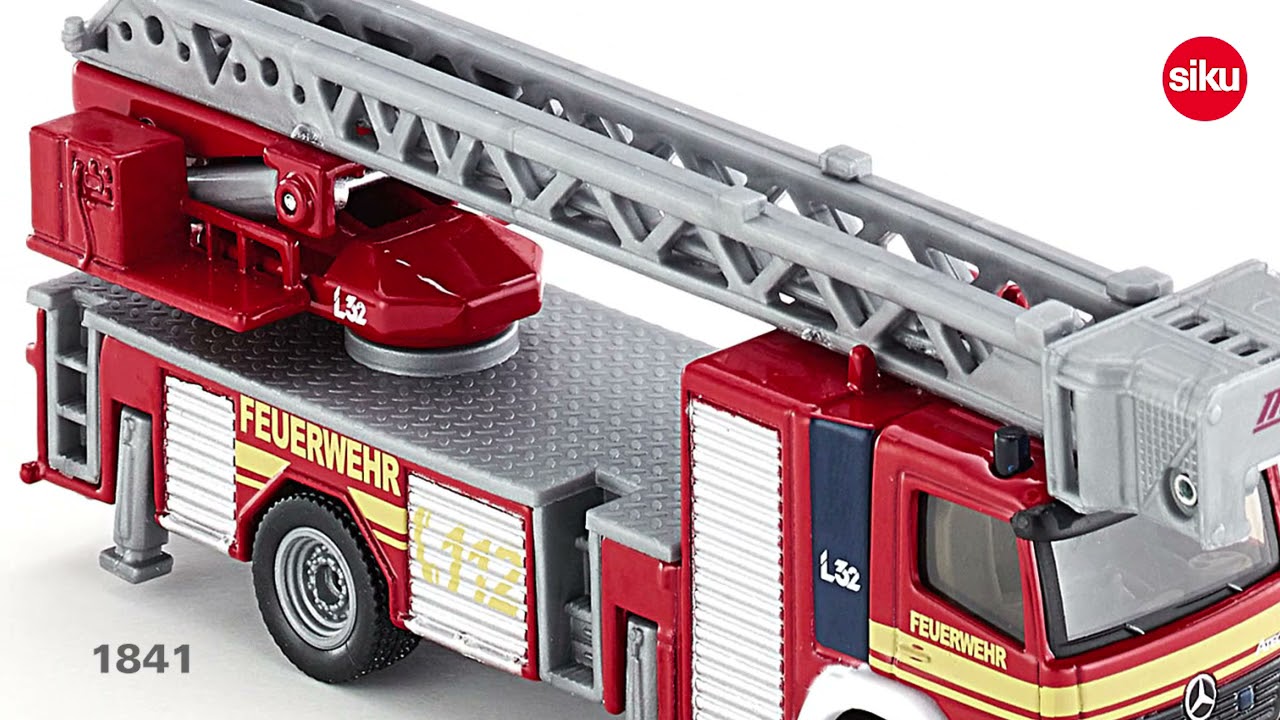 Siku Super 1841 Fire Engine Die Cast Scale1:87