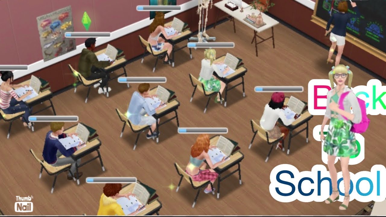 High School Morning Routine SIMS FREEPLAY
