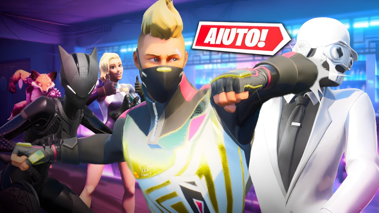 HO PICCHIATO LE SKIN DI FORTNITE 👊