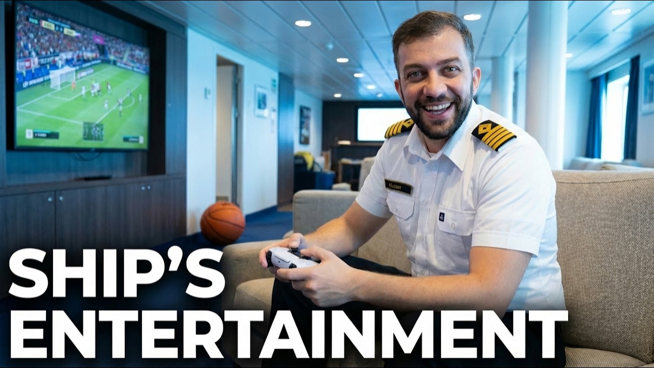 How CAPTAIN spends his Free Time | Ship's ENTERTAINMENT