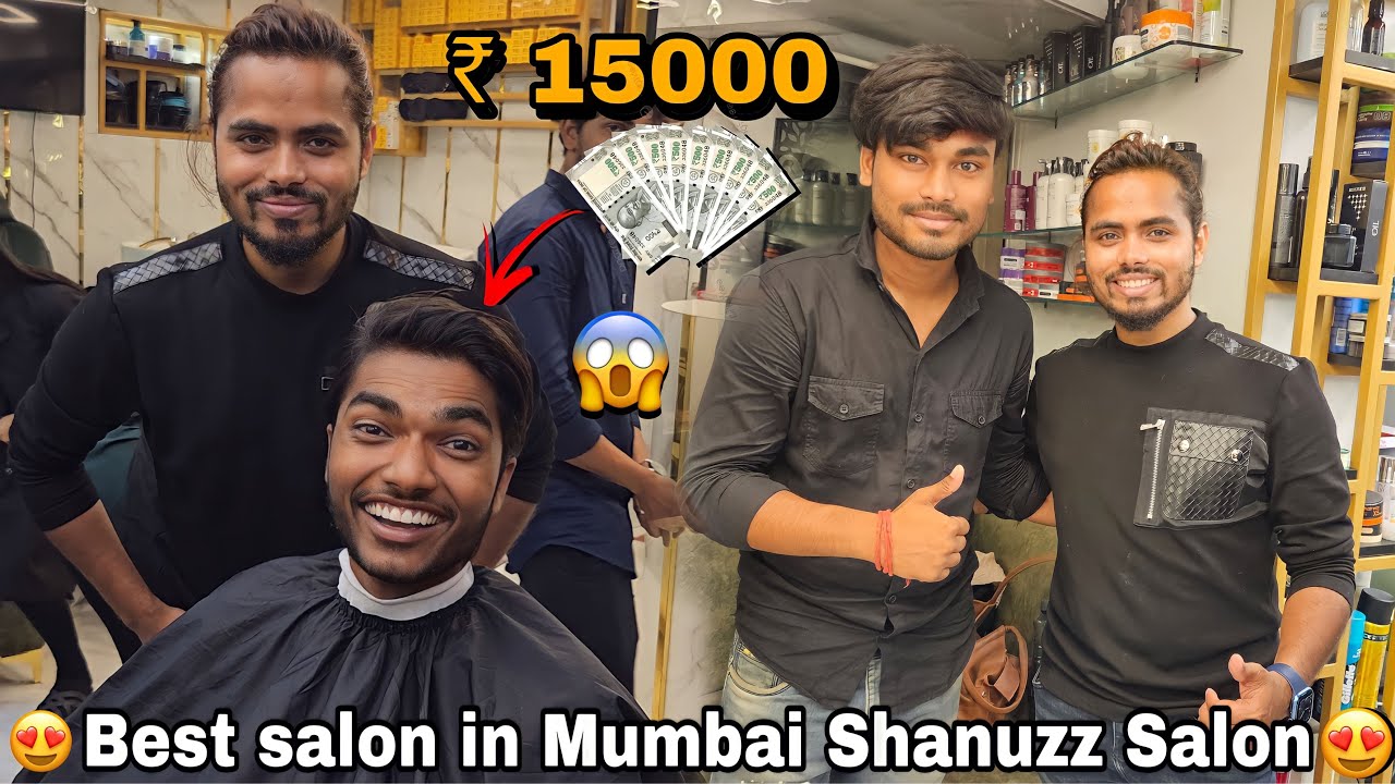 Mumbai Ka Best Salon Shanuzz salon 😍 || Best Haircut Salon in mumbai 😊