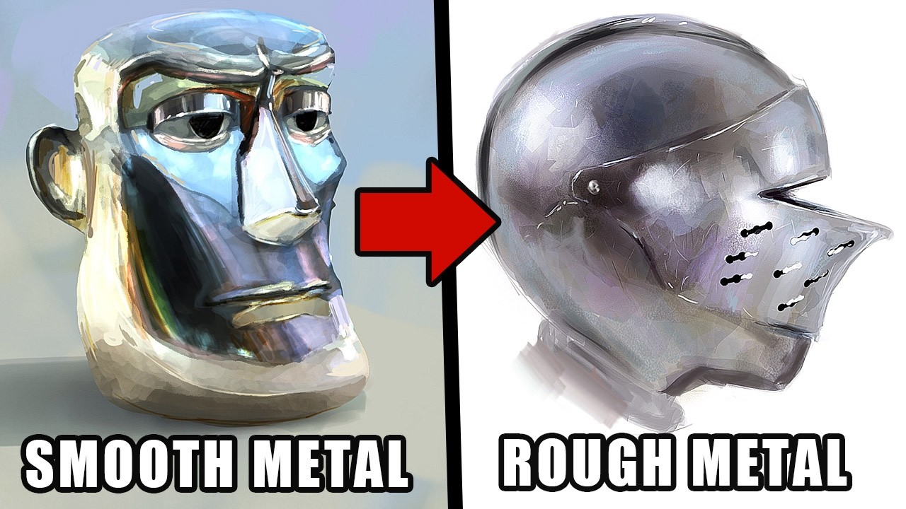 How To Paint METAL (and every other material)