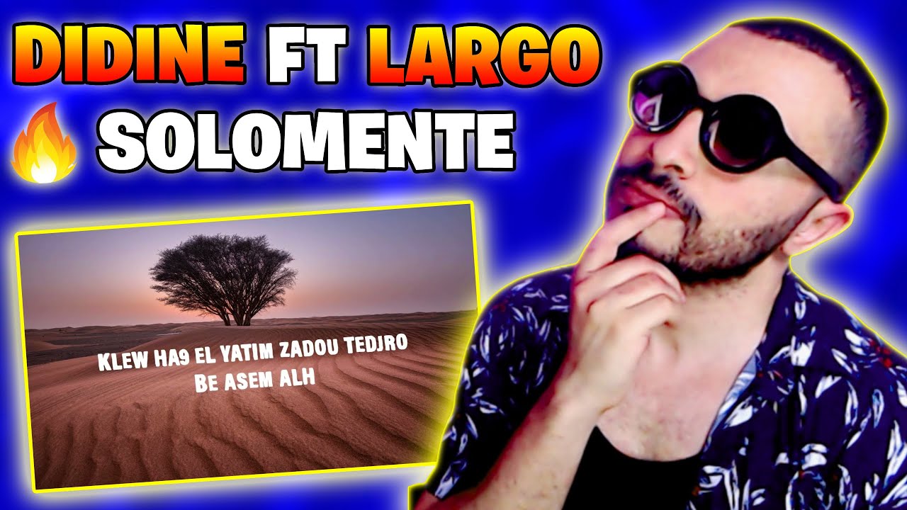 Didine Canon 16 - solomente (feat.Largo) Reaction 🔥🔥