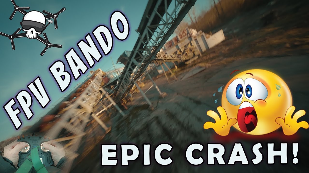 🚨 INSANE FPV Bando Crash – Total Destruction? 😱