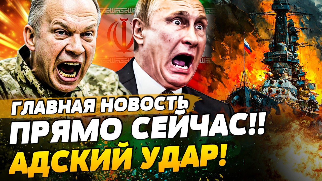 💥ЭТОЙ НОЧЬЮ! БЛЕСТЯЩИЙ УДАР ВСУ: НОВОРОСИЙСК РАСТРОЩИЛИ! ПАДЕНИЕ ИРАНА! РФ В ПАНИКЕ |ГЛАВНАЯ НОВОСТЬ