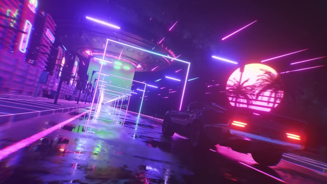 2hr  Retrowave   Synthwave Mixtape   DMCA Royalty Free Music for Twitch. BD ENTERTAINMENT 23