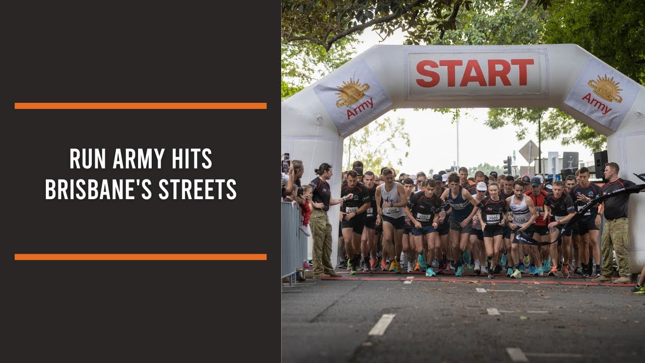 Run Army hits Brisbane's streets