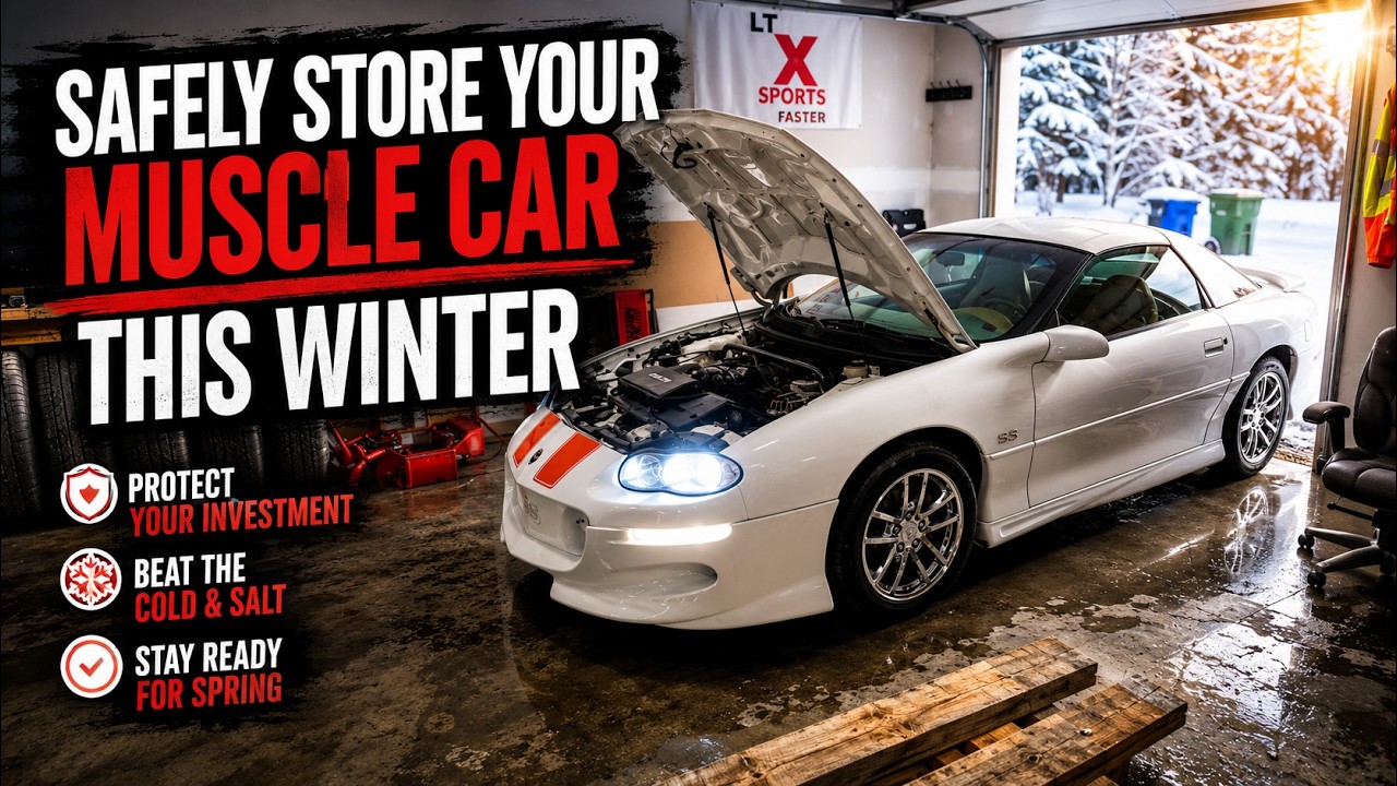 Winter storage tips - Storing your car for the winter