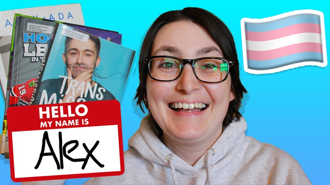 Reading Books Based on my NAME & How I Got My Name as a Trans Man