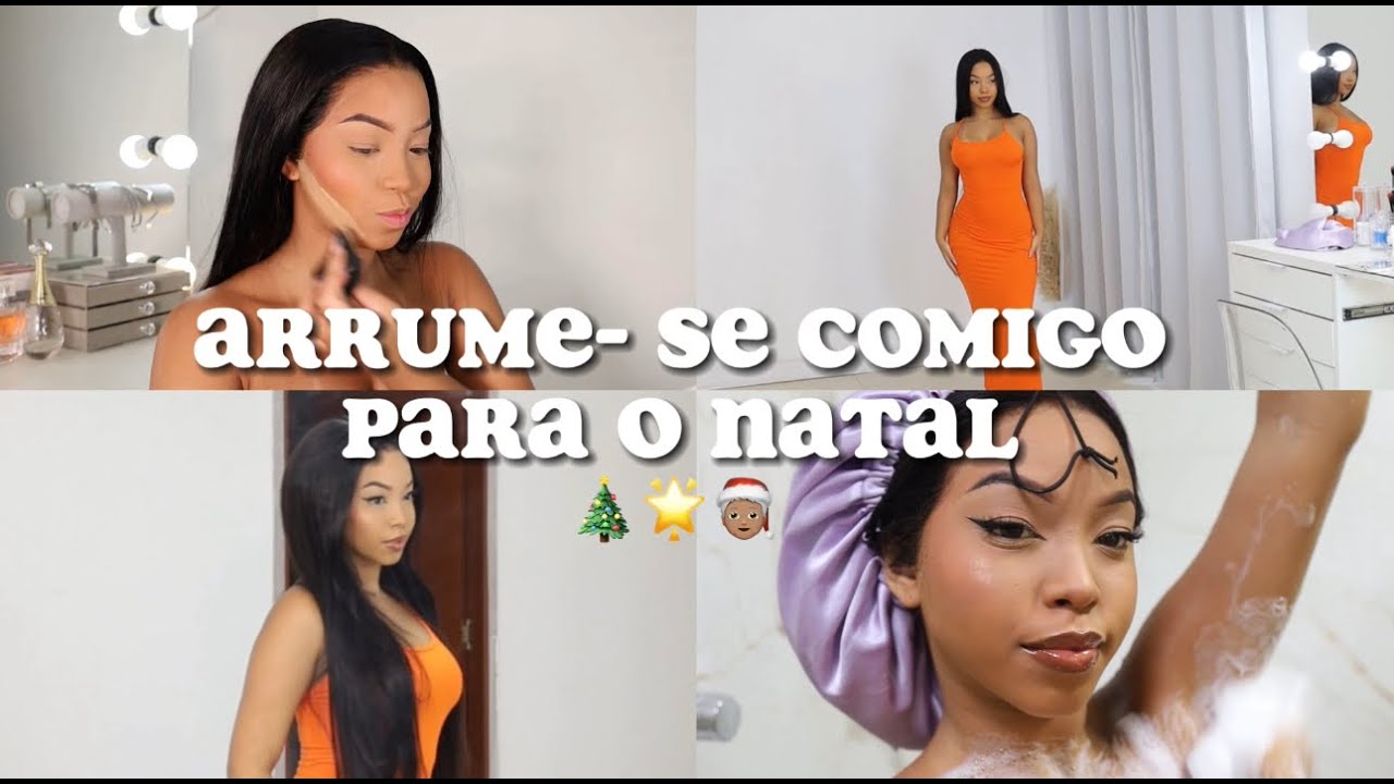 ARRUME- SE COMIGO PARA O NATAL 🎄🌟