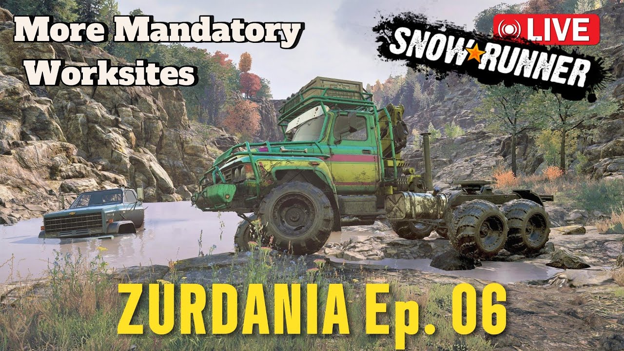 Snowrunner | Season 17 - Zurdania Ep. 6 | Making Progress