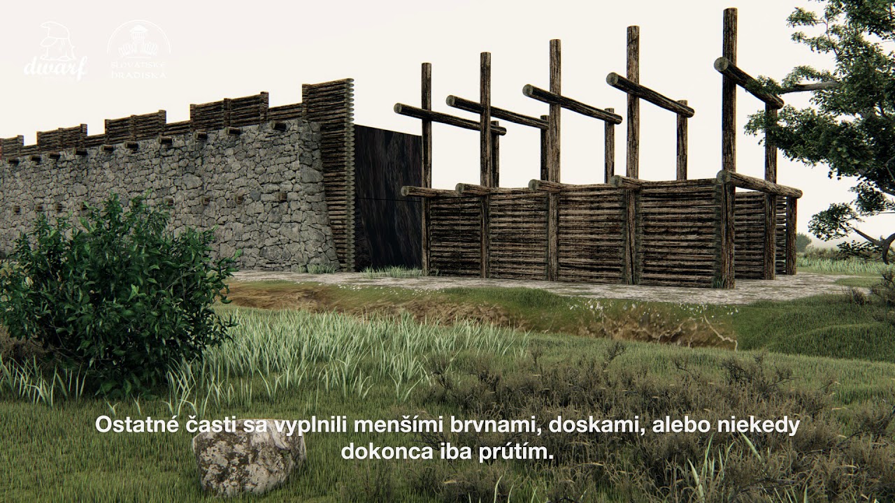 Rekonštrukcia opevnenia hradísk