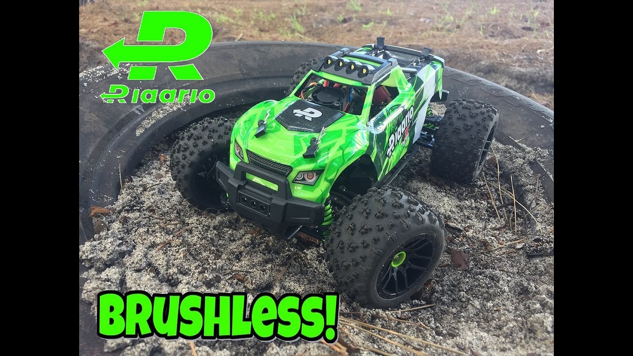 RLAARLO 1/18 Brushless Monster Truck Bash