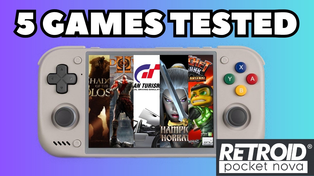 Retroid Pocket Nova Performance / Gameplay 5 Demanding PS2 GAMES TESTED!