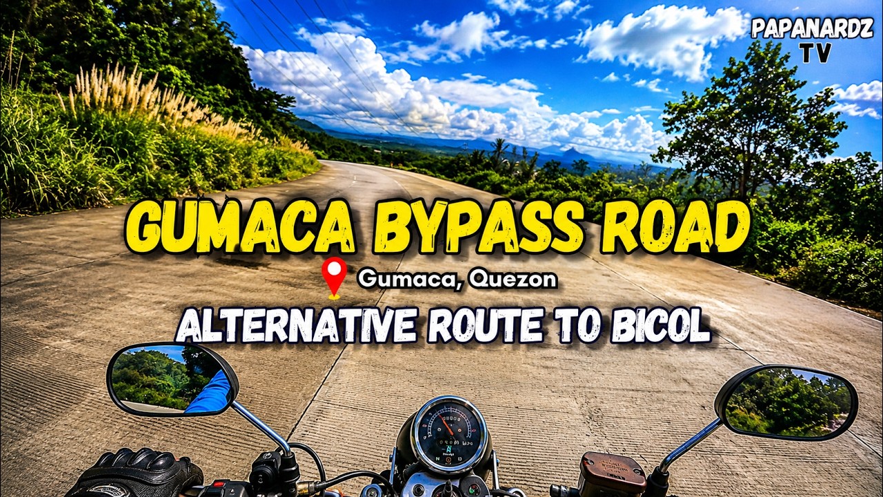 GUMACA BYPASS ROAD | ALTERNATIVE ROUTE TO BICOL | NAPAKATARIK NA BYPASS ROAD NG QUEZON | PAPANARDZTV