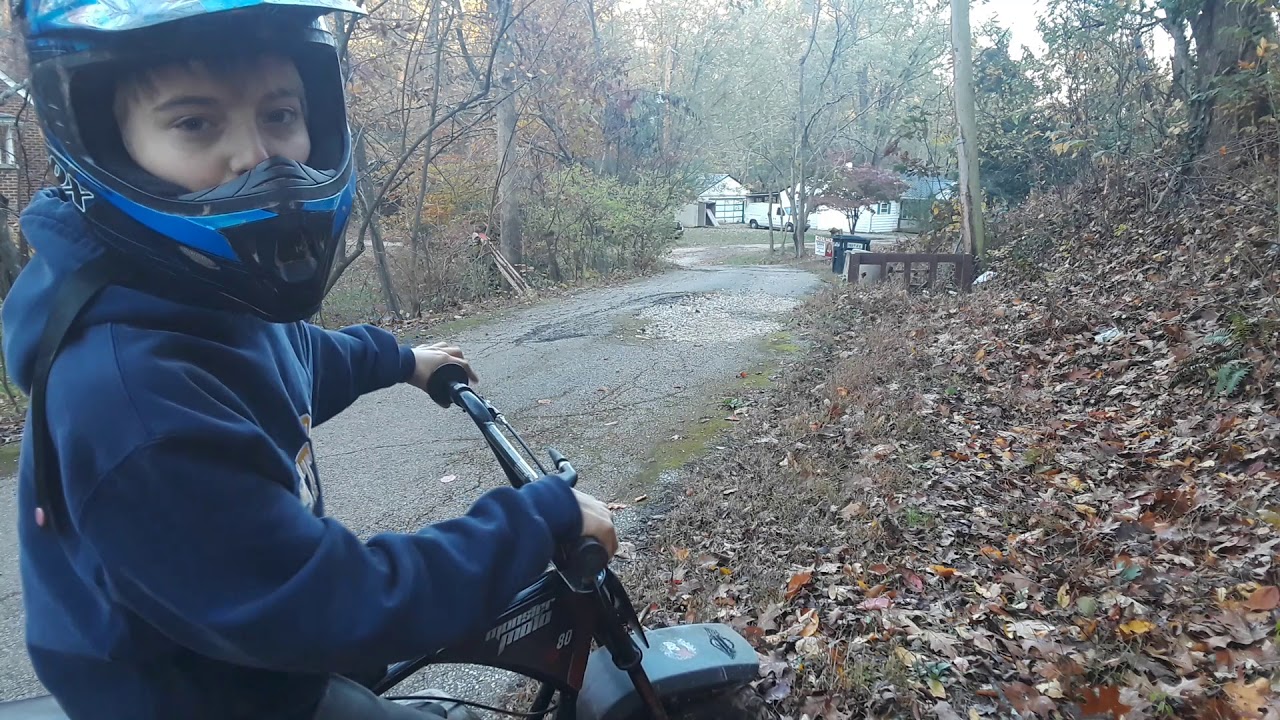 Honda gx120 swapped Monster moto mm80 test