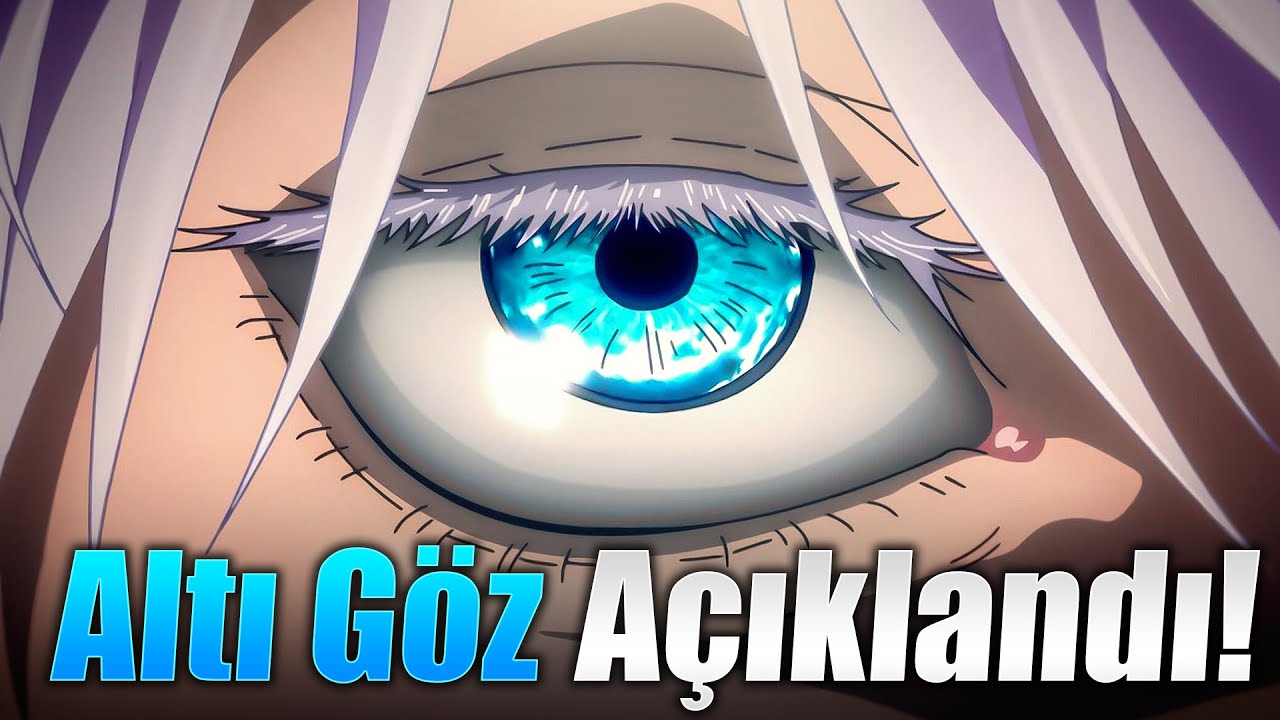 Altı G&ouml;z Tekniği A&Ccedil;IKLANDI | 6 G&ouml;z ve Sonsuzluk Nedir? | Jujutsu Kaisen T&uuml;rk&ccedil;e