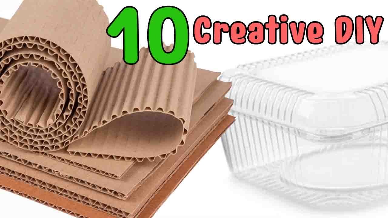 ♻️ 10 DIY Beautiful Easy and Inexpensive Crafts | DIY Home Decor | Recycling Crafts