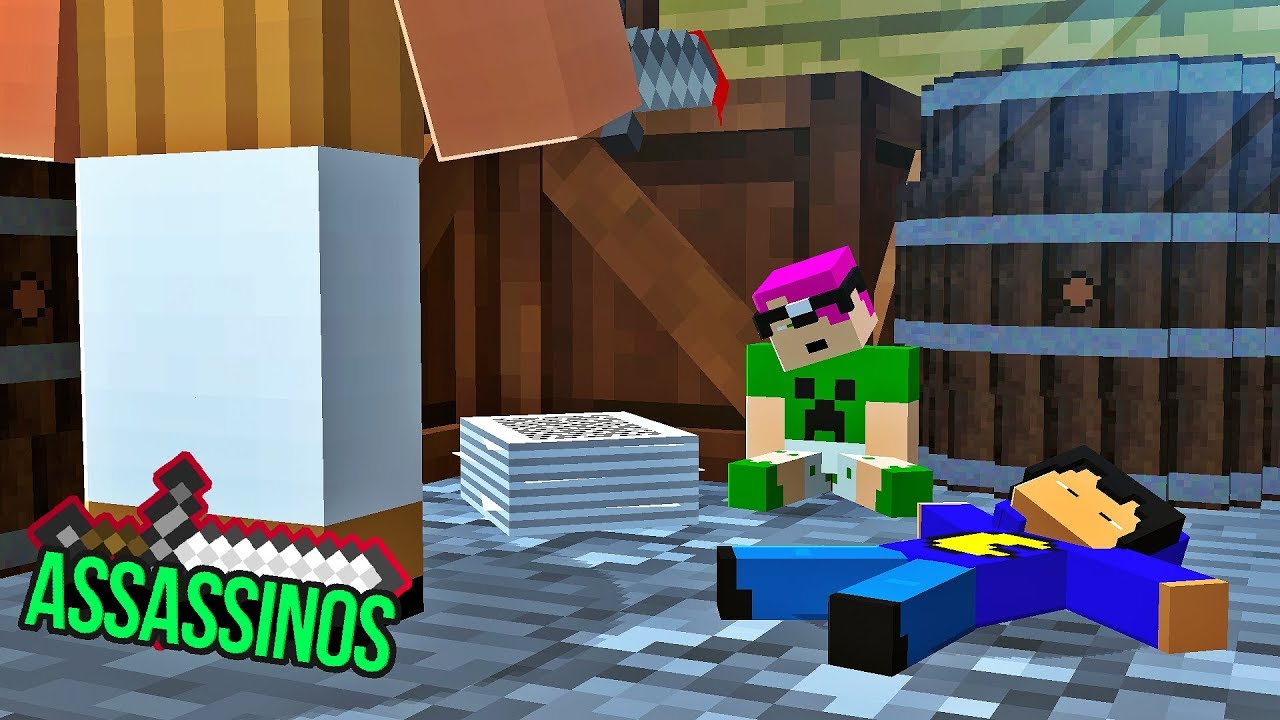 Minecraft: ASSASSINOS PEQUENOS!