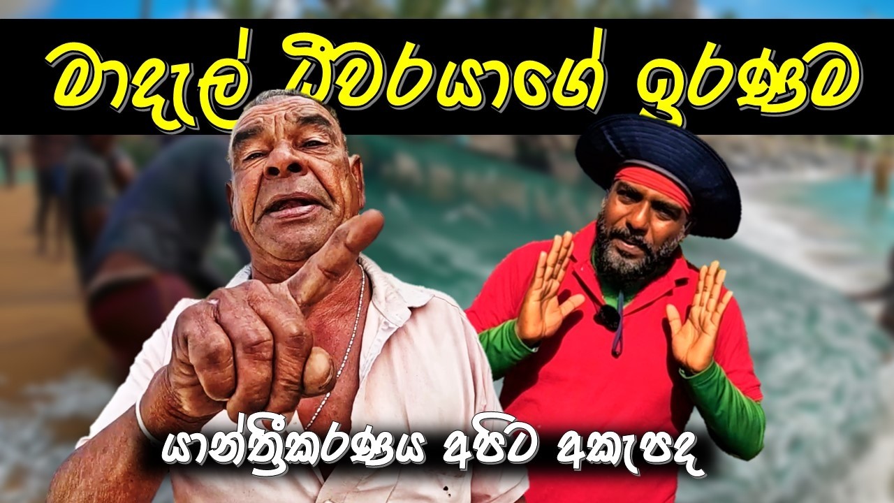 මාදැලේ ඉරණම | future of Seine net fishing sri lanka | දැන් මාලු ලාබෙට කාලා හමාරයි | 👣😲🎣